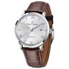 Pagani Design Men's Stainless Steel Automatic Mechanical Watch with Leather Strap, Model 1759, Waterproof.