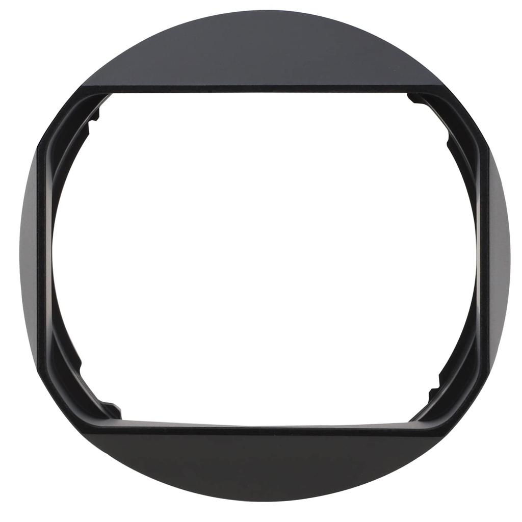 Haoge Metal Square Bayonet Lens Hood for Fujinon XF 18mm R LM WR Lens with Metal Front Cap F1.4