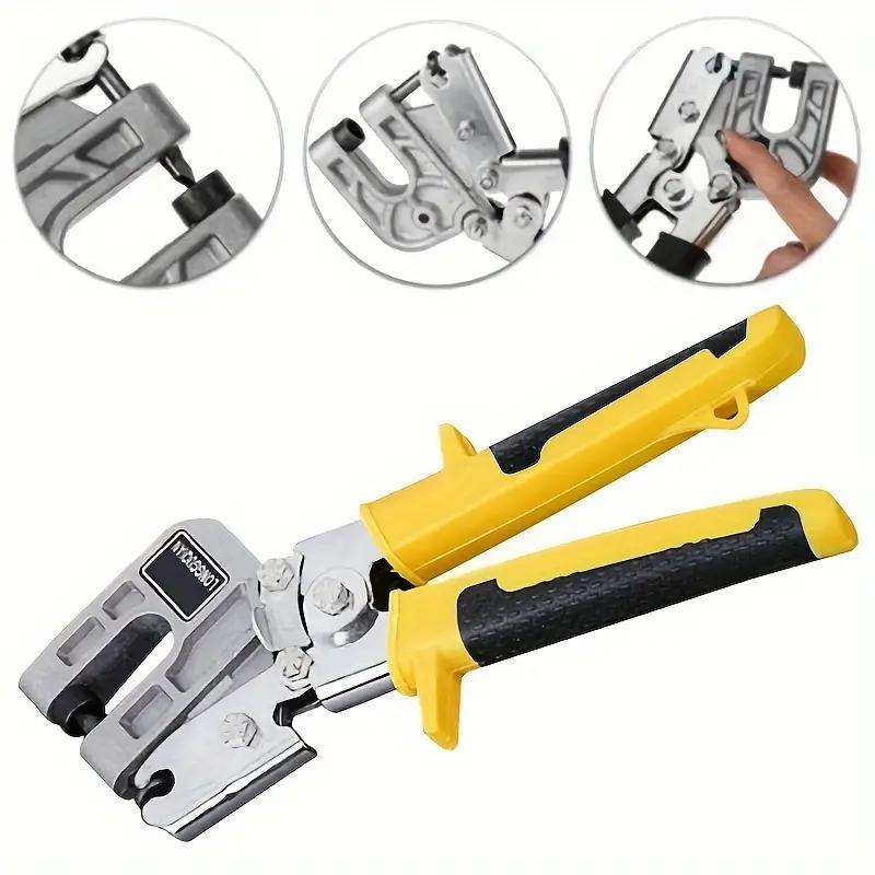 Kielzange für Metallständerbefestigung Aluminiumlegierung Handgehaltenes Gipskarton Deckenwerkzeug