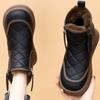 Popular snow boots women's winter velvet thickened large cotton shoes waterproof, non-slip and warm short boots