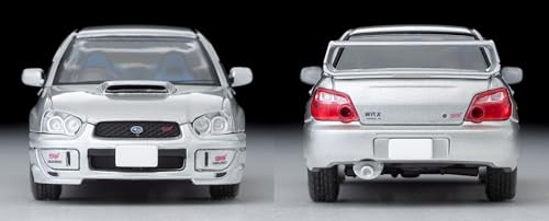 TOMYTEC Tomica Limited Vintage Neo 1/64 Scale LV-N336b Subaru Impreza WRX STi Silver 2003 Model (Finished) 334460