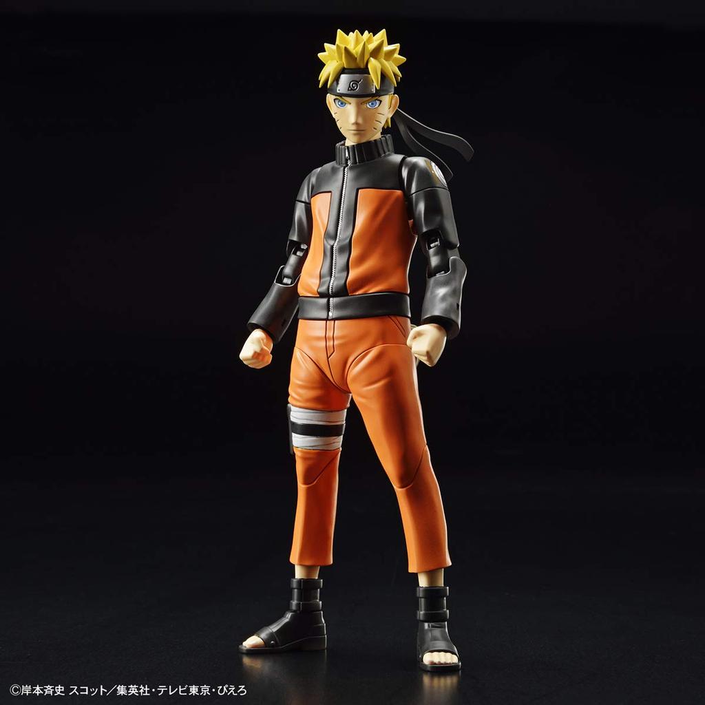 Standard Naruto Shippuden Uzumaki Naruto Plastic Model Kit Figure-rise Pre-colored