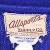 ALL SPORTS 70s Vintage Lettered Long sleeve V neck knit cardigan Men's Used