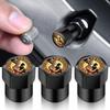 4PCS Universal For Egyptian Queen Cat Car Wheel Tire Air Valve Caps Stem Car Stickers For Cars Motor Auto Accessories Decor Gift