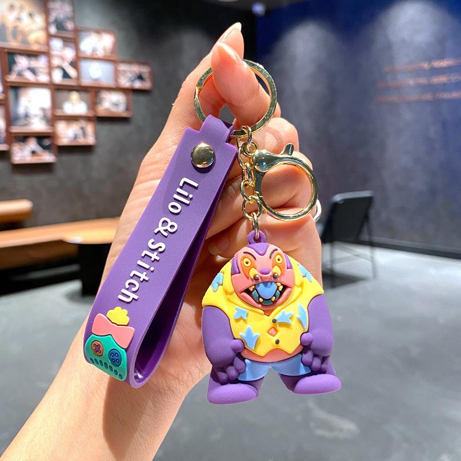 Брелок Лило и Стич доктор Джамба Джукиба Dr. Jumba Jookiba Lilo Stitch фигурка игрушка для ключей, рюкзака, сумки 6 см