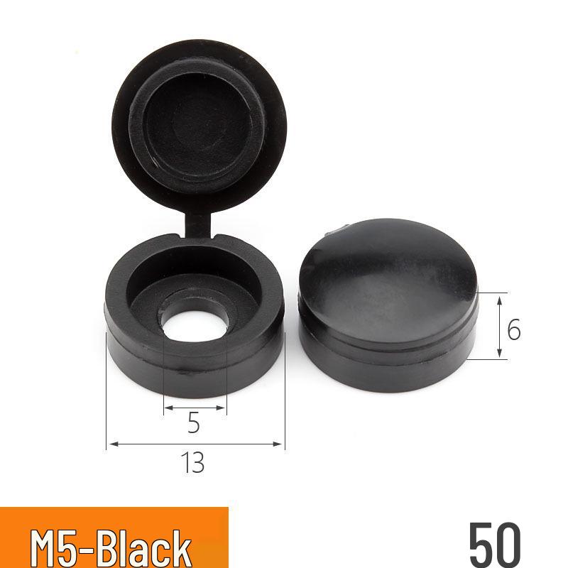 Thickened Decorative Self-tapping Screw Cap M4M5 - Plastic Protective Hole Plug for Furniture