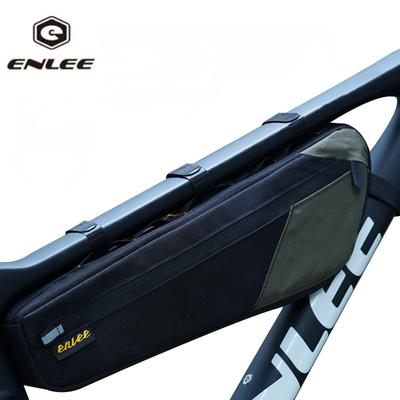 ENLEE Bicycle Upper Tube Inner Bag, Mountain Road Bike Large-capacity Commuter Triangle Bag Front Beam Waterproof Bag