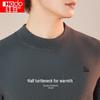 Hodo Mid-High Collar Wool Blend Thermal Underwear Set