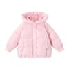 B.Duck Girls' Hooded Down Jacket