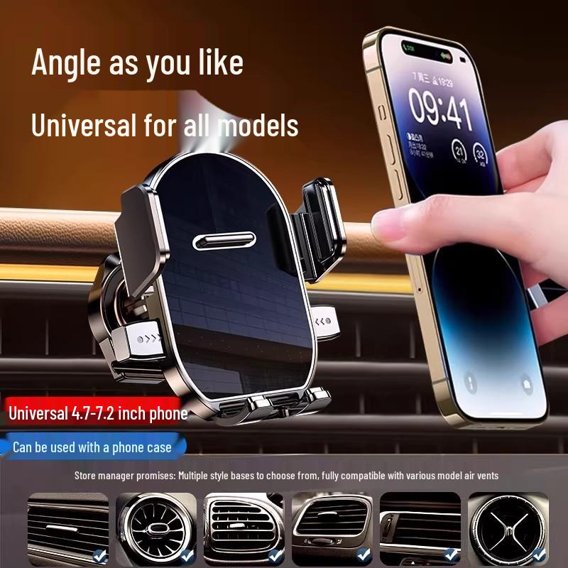 2026 New Car Phone Holder Mount - Air Vent Support Bracket for Navigation