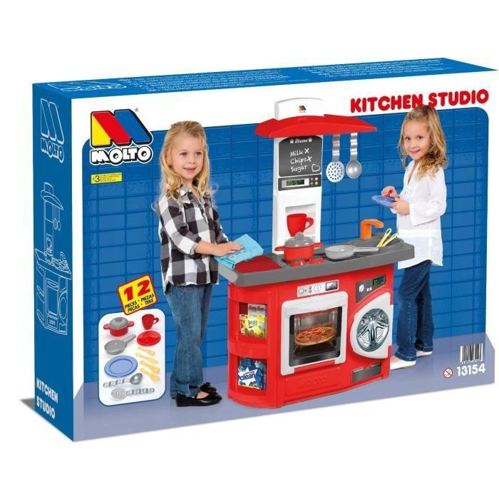Dětská kuchyňka Molto Kitchen Červená edice
