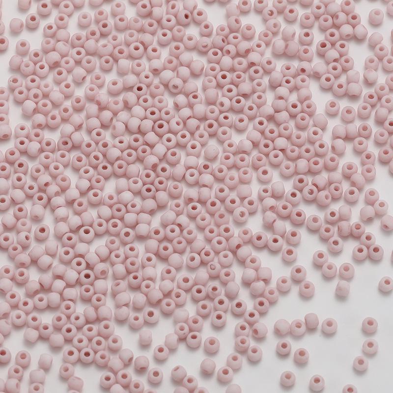 

2mm Frosted Round Seed Beads - Macaron Color Series, 10g Pack for DIY Jewelry & Beading 10g