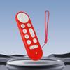 For Google TV Streamer Voice Remote Silicone Case TV Accessories Remote Control Protective Cover with Strap
