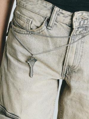 SCALETTO SBW025 Long Layered Chain Key Chain