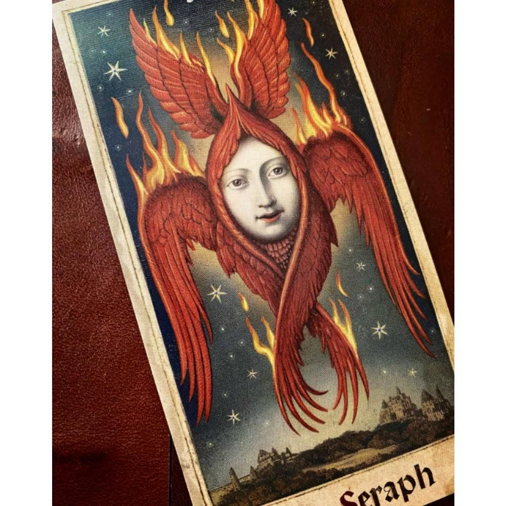 Zammer Twins Oracle Card Deck With Doublesided Embossed Design For Collectors And Card Enthusiasts
