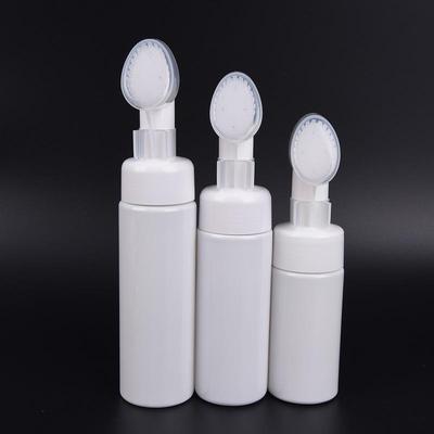 1pcs Bottle Froth Pump Soap Mousses Liquid Dispenser Foam Bottles with Foam Massage Brush Head Tube