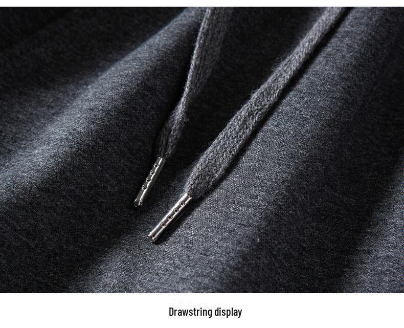 Men's Winter Plush Thick Casual Cotton Sweatpants - Large Sizes Available