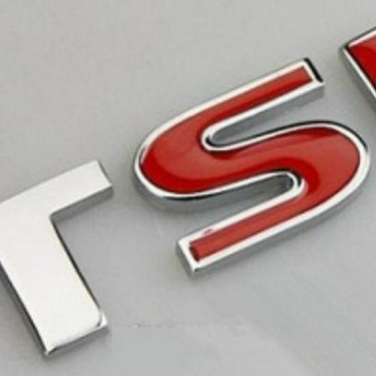 Dekoratívna nálepka s logom auta Volkswagen Tiguan/Sagitar/Bora/Lavida/TSI