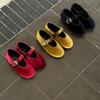 Girls' Retro Shoes - New Style Sneakers for Children with Soft Bottoms - Single Shoes