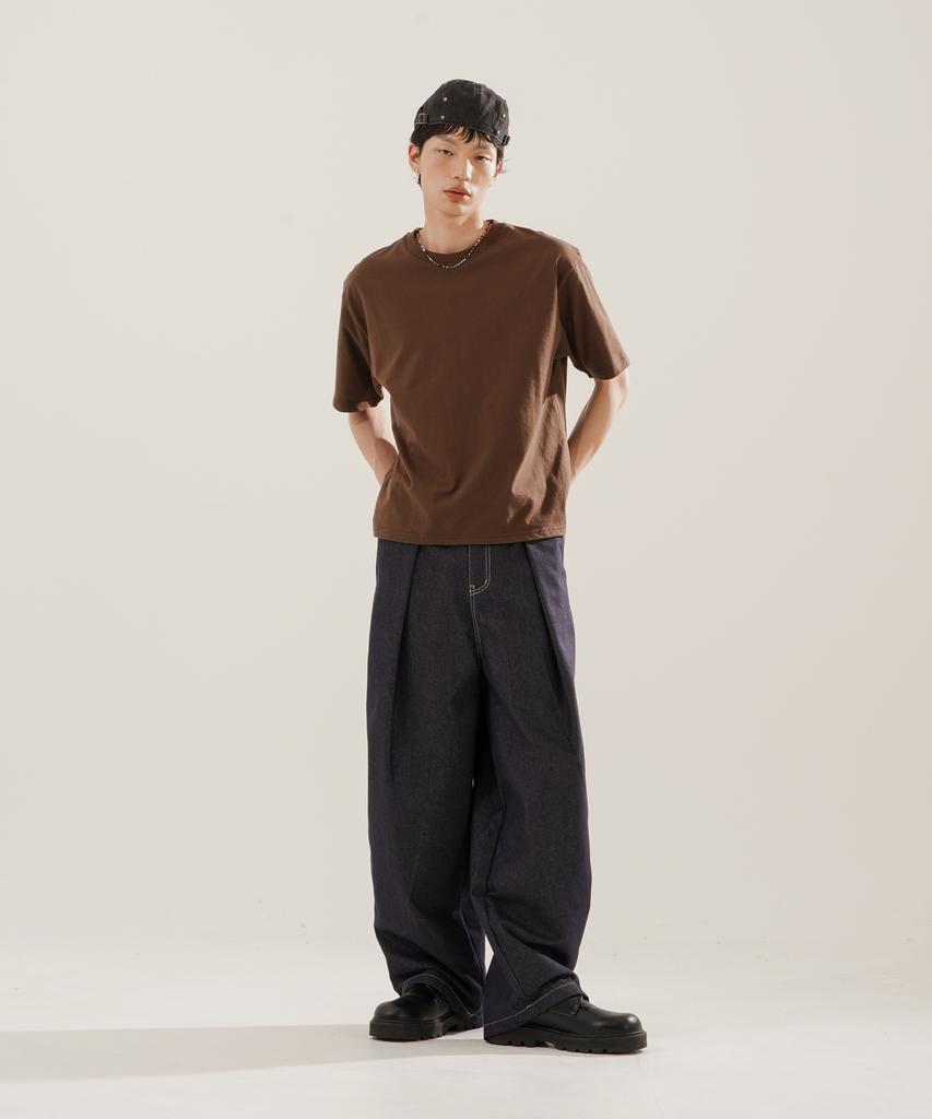 JEMUT Sleek Non-Fade Denim Pants Indigo Nslp2610