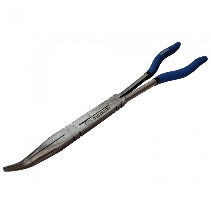 Faithfull Long Reach Bent Nose Pliers 335mm (13in)