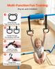 VEVOR Gymnastic Bars for Kids, 63.5 Kg Capacity Folding Training Kip Bar, Adjustable Height Gymnastic Horizontal Bar for Home