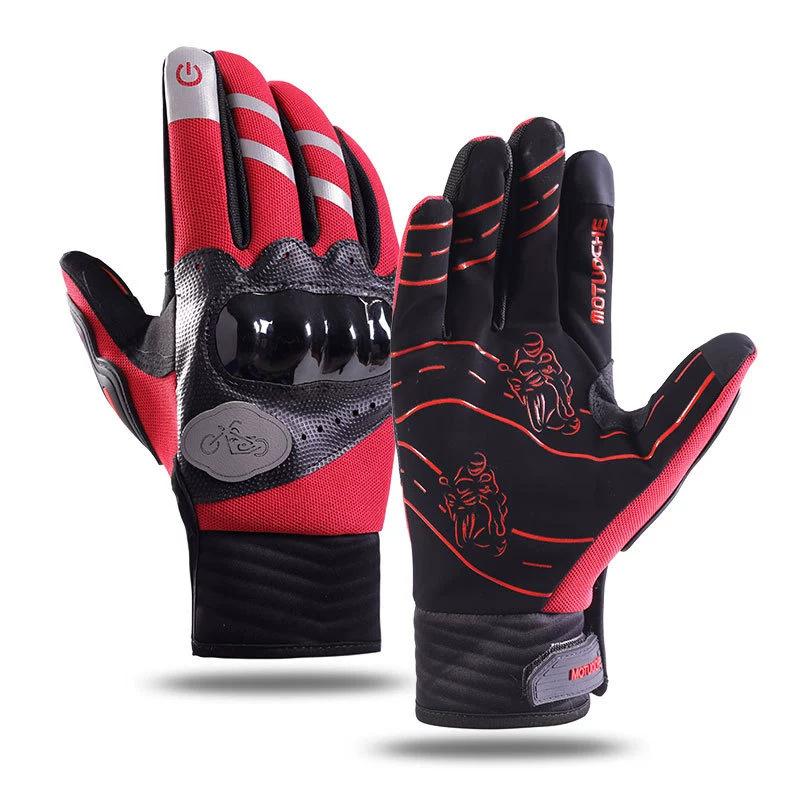 Cycling gloves motorcycle men's full finger cycling bicycle outdoor sports off-road racing non-slip and wear-resistant protection