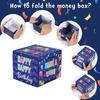 Cash Gift Birthday Money Box Colorful Letter Print Surprise Money Gift Boxes