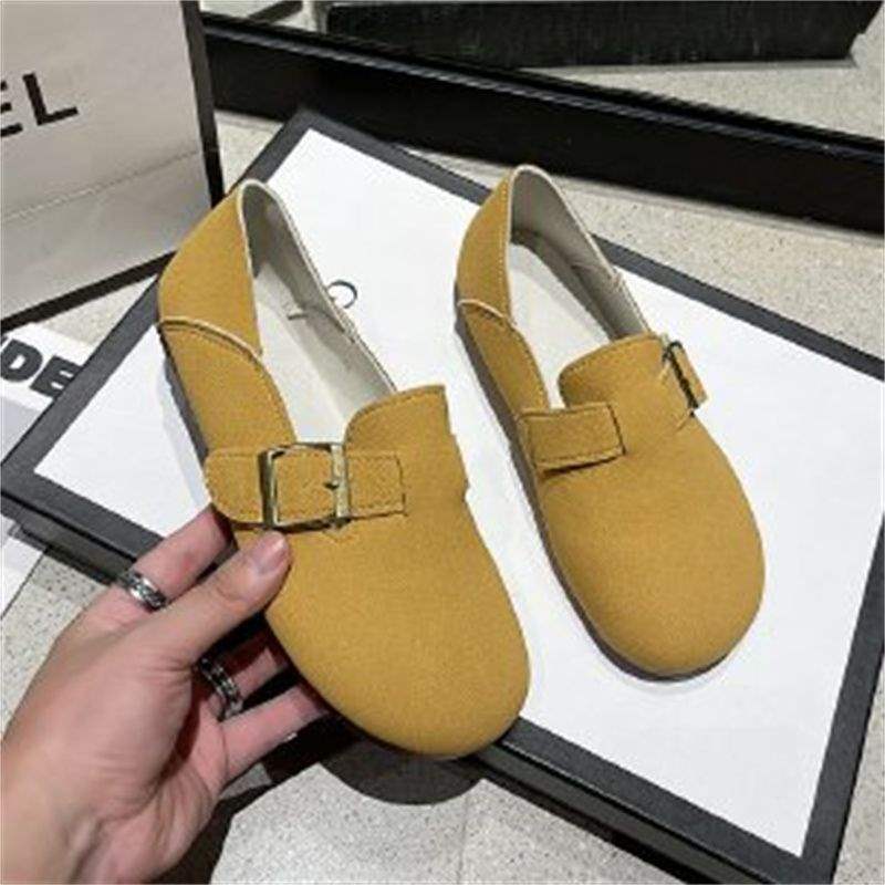

Birkenstocks women s velvet rabbit hair beanie shoes 2025 new winter one-pedal lazy pregnant women s shoes ugly cute women s shoes 40