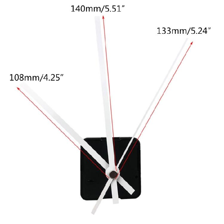Silent Quartz Clock Movement Clock Motor Movement with Clock Hands for Clock