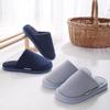2024 Thick-Soled Plush Cotton Slippers: Non-Slip Warm Indoor Footwear for Men & Women