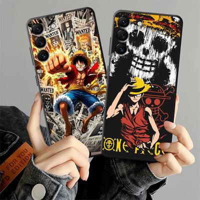 Etui na telefon z motywem One Piece Luffy do Samsung Galaxy Note 20 Ultra 9 10 A05 A03 A07 A30 A40 A06 A50 A70 A04 A01 A02 A10 A20