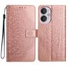 For Xiaomi Redmi 13C 4G/5G/13R 5G/Poco M6 5G/Poco C65 4G Case PU Leather Mandala Imprinted Phone Cover
