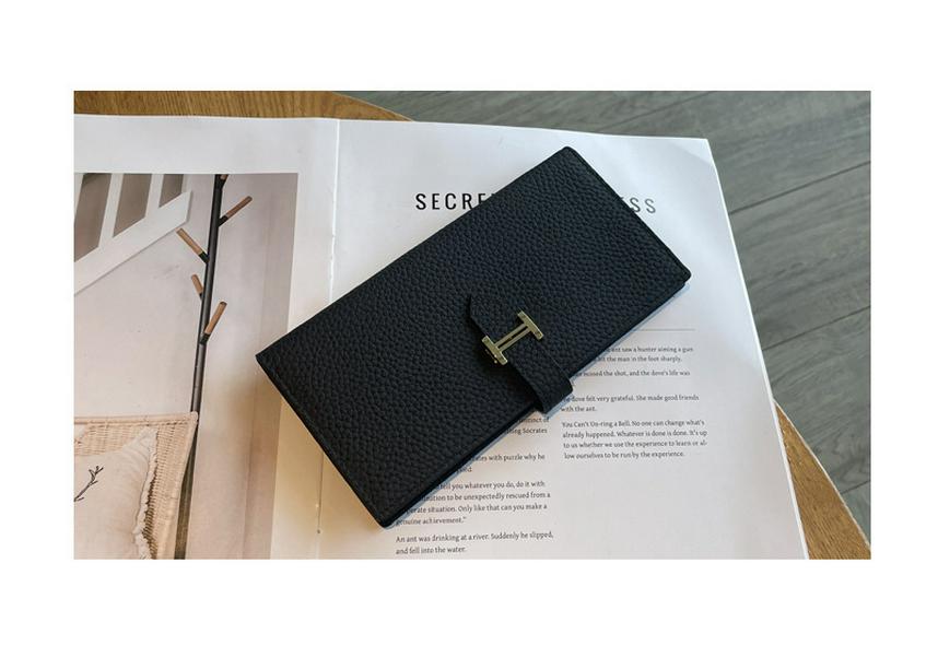 Genuine Leather Women's Bifold Wallet: Top Layer Cowhide Clutch with Multiple Card Slots and Large Capacity