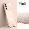 Electroplated Plating Square Frame Phone Case Funda For Samsung Galaxy A56 A36 A26 A16 A55 A35 A25 A15 A 55 35 25 5G Soft Cover