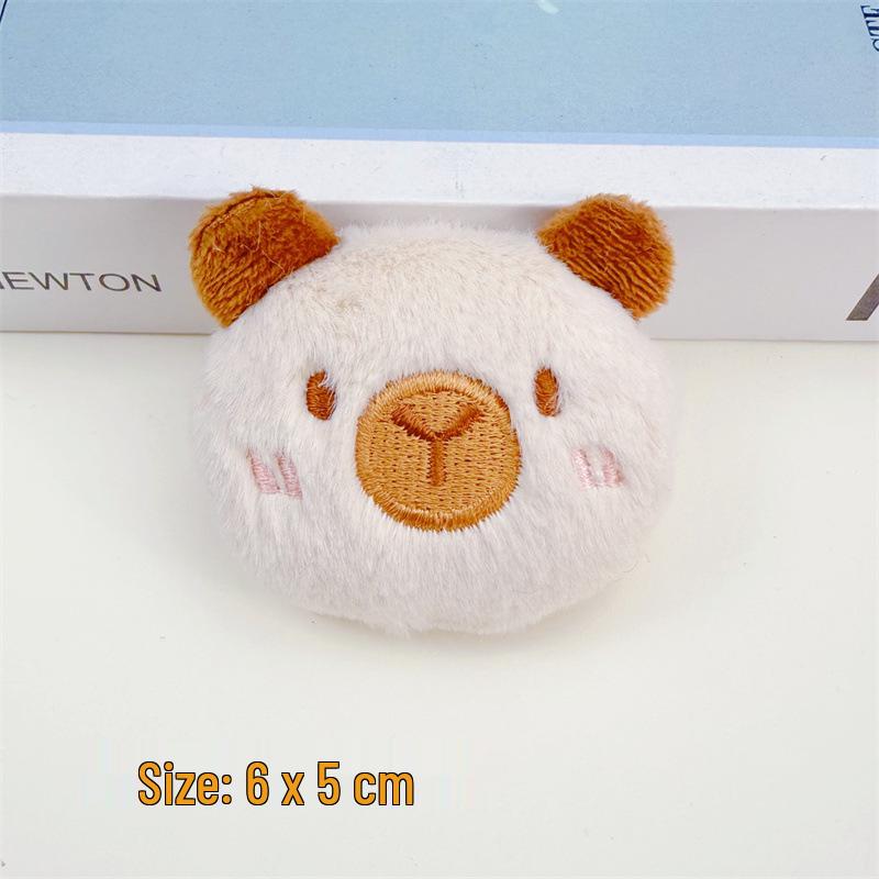 Cartoon Plush Capybara Doll Pendant & DIY Accessories - Stuffed Animal Hats, Shoes, Jewelry & Clothing Decorations
