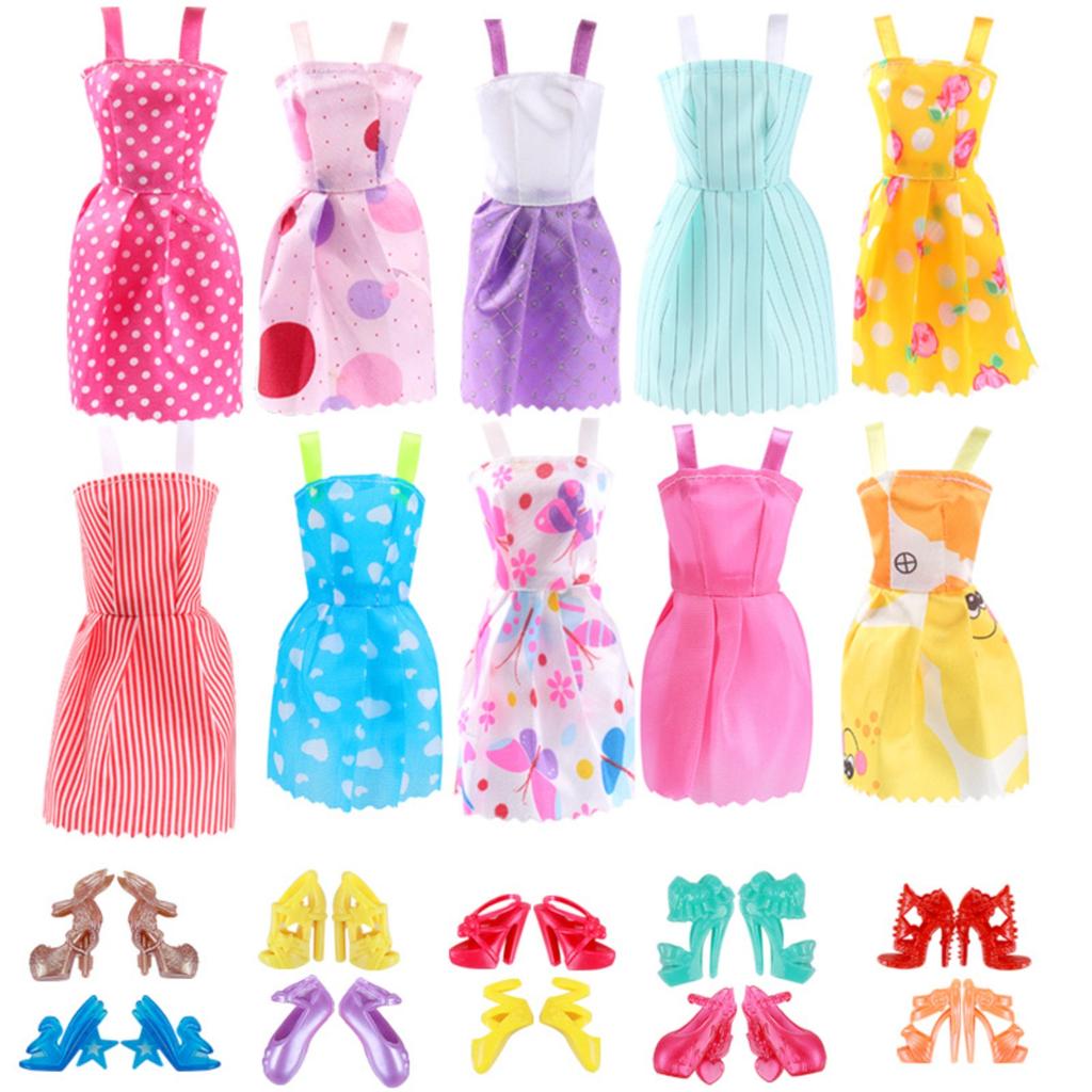Beautiful Handmade Party Dress Fashion Clothes For Doll