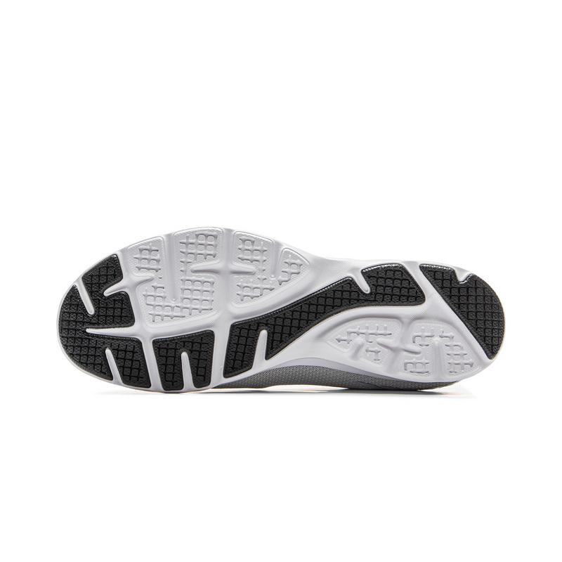 Li Ning Comfortable Fashion Versatile Shock Absorbing Non-Slip Wear-Resistant Low-Top Casual Running Shoes Men sneaker Light-Gray ARSV073-2