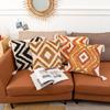 Nordic Style Throw Pillow Covers Bohemian Diamond Tufted Pillow Cushion Cover