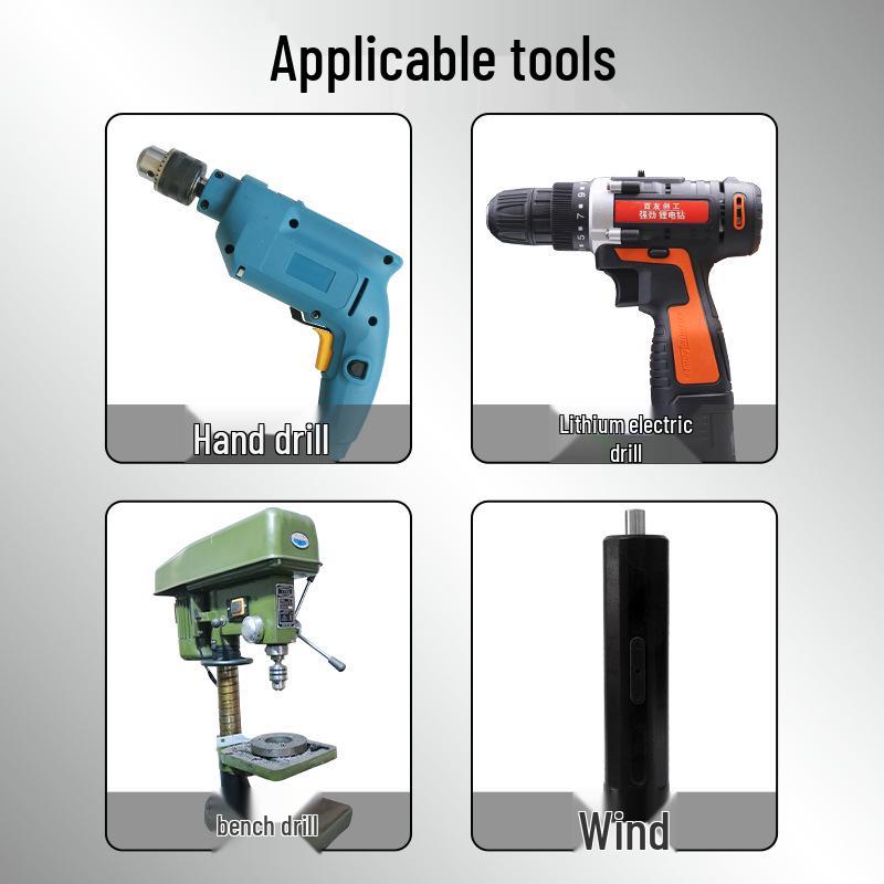 Magnetic Ring Electric Screwdriver Drill Bit - Single-head, Anti-slip, Alloy Steel S2, Strong Magnetic Phillips.