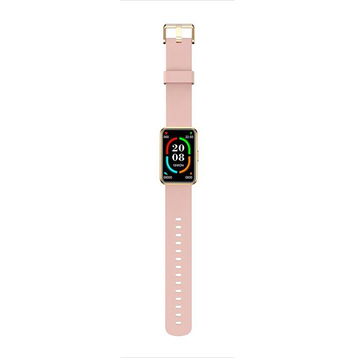 Montre Connectée Blackview R5 - GPS IP68 Etanche - Smartwatch De Fitness - Rose