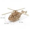 OUZEY 3D Puzzles Adults Creative Toys Surprises For Children Models Assembly Games Wooden Assembly Toy Hollow Model Airplane