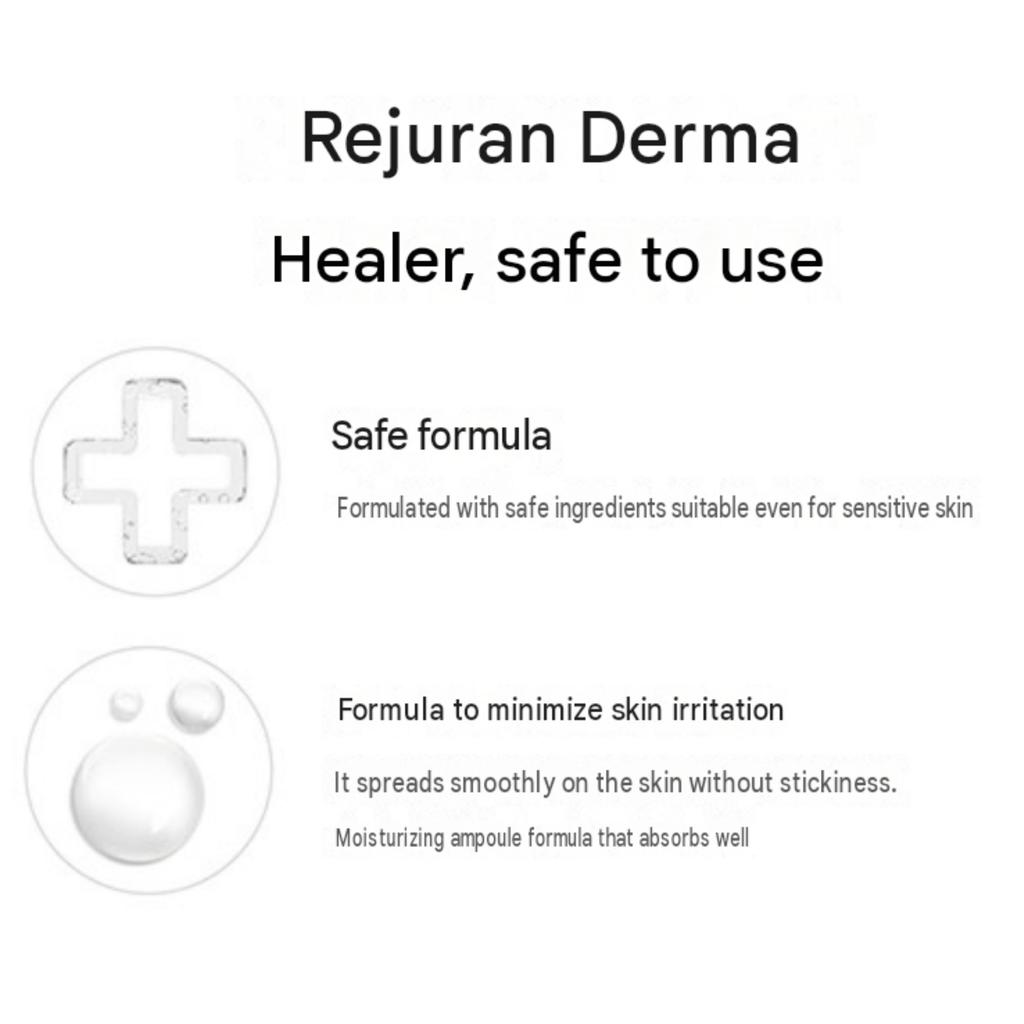 REJURAN Derma Healer Moisture Treatment Mask 23ml × 5 Sheets – c-PDRN Hydrating & Soothing Facial Sheet Mask – 1 Box