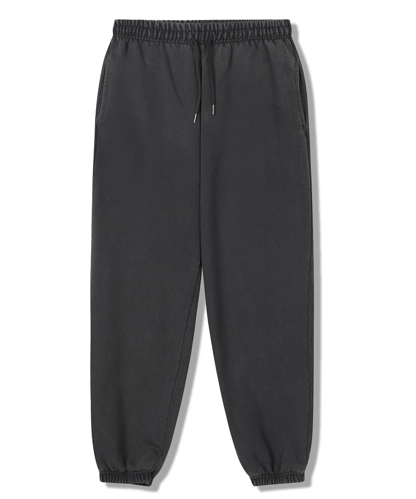 POLYGRAM 600G Pigment Elastic Waist Jogger Pants - 6 Colors (B Type)