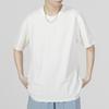 Nike Logo Solid Color Crew Neck Short Sleeve T-Shirt for Men In White