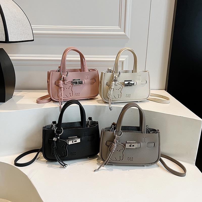 Premium sense portable bucket bag niche design large capacity bag 2025 summer new versatile shoulder messenger bag