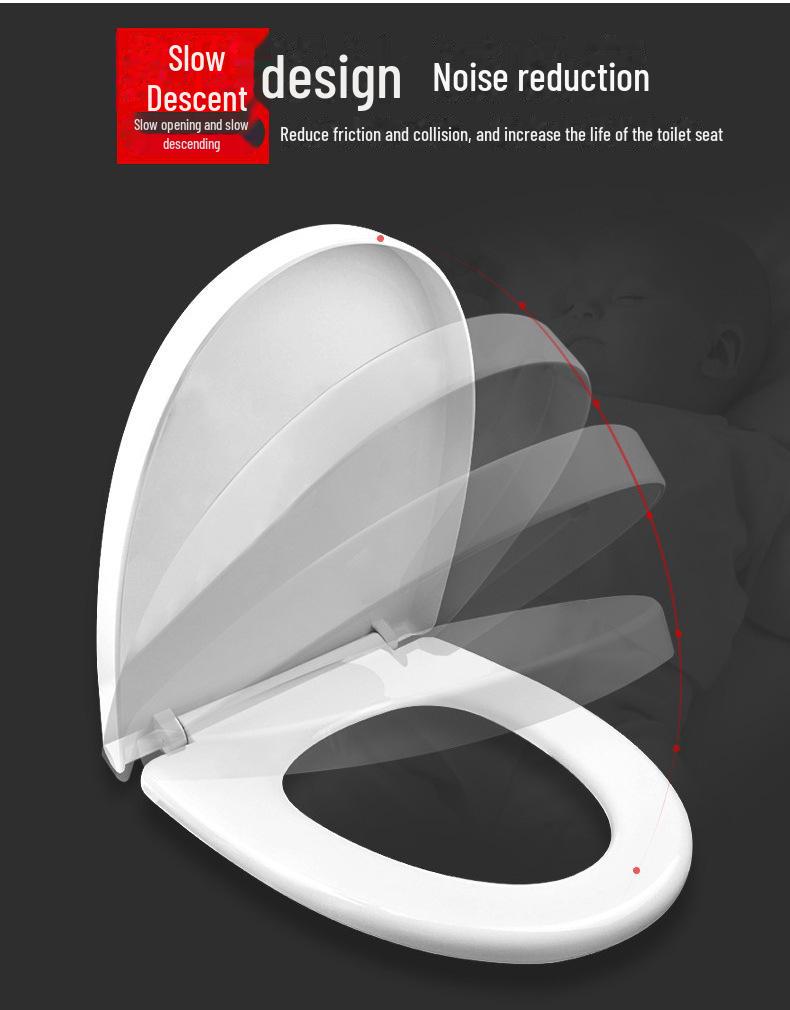 Universal Thickened UV Toilet Seat – Old-Fashioned Design