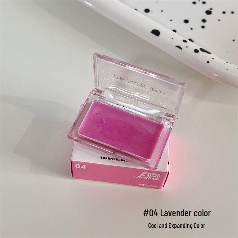 PEACH JO+ Korean Style Dopamine Cream Blush Palette: Multi-color Blush, Highlighter, and Brightening Palette for Women.