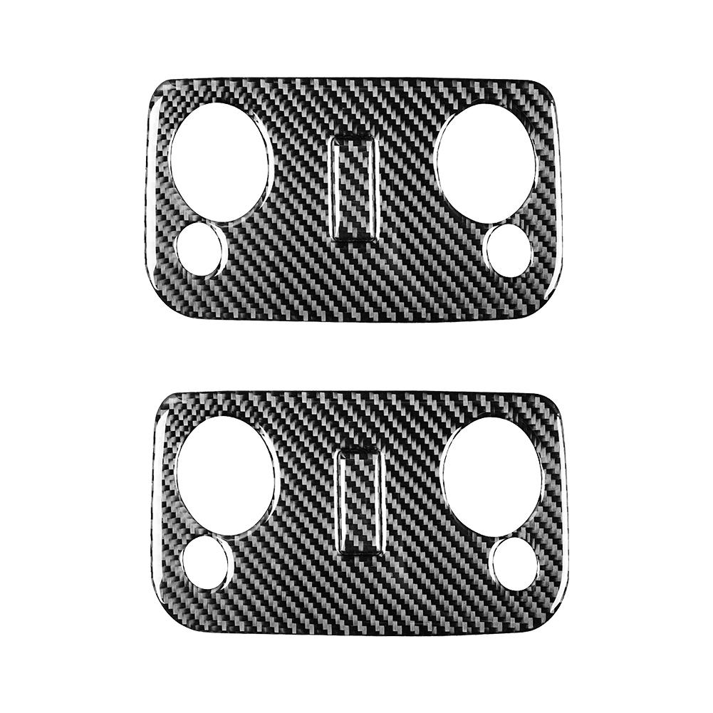 Car Sticker Carbon Fibre Reading Light Decorative Sticker Trim Accessories for Ford Mustang 05-13 Fit for Ford Mustang 2005-2013