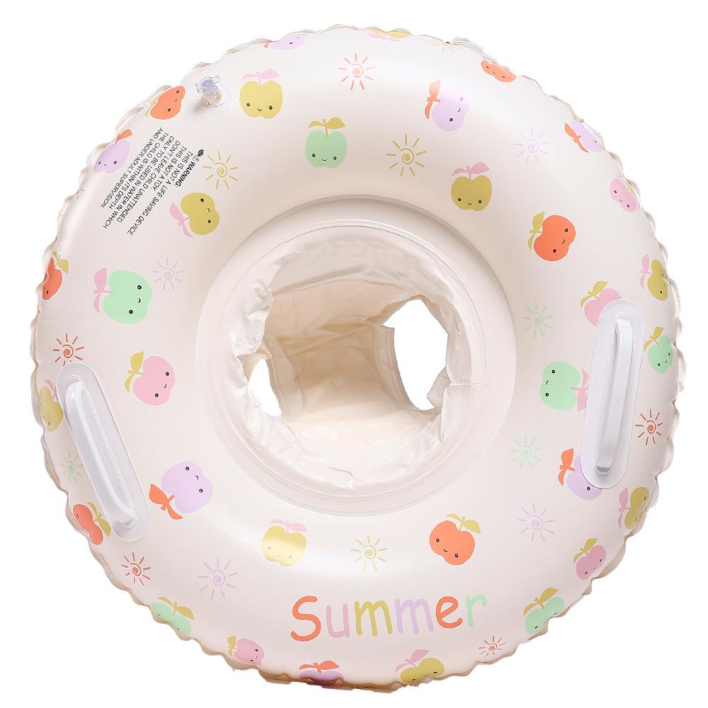 Xiao Lv Inflatable Baby Swim Ring with Removable Sunshade Canopy